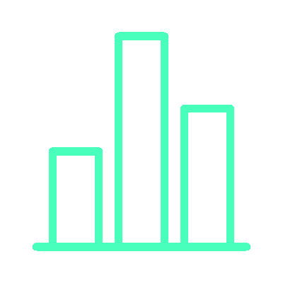 Gestão de redes sociais e tráfego pago 25 wired outline 3089 bar chart diversified hover pinch